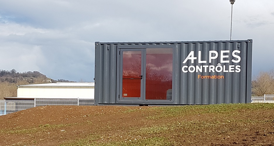 Alpes Controle Formation Bureau En Containers Capsa Container