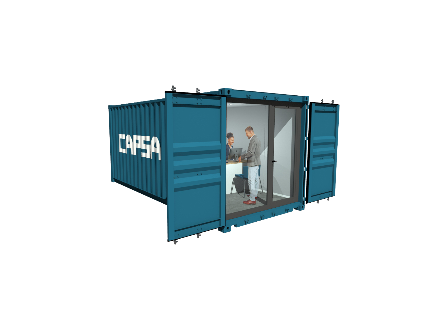 Container bureau Easy work 20 pieds by CAPSA
