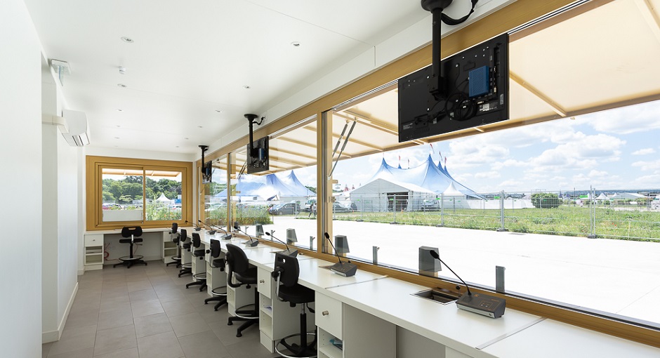 CAPSA Container réalise des espaces innovants à partir de containers, seul objet transportable aux mesures universelles. Paris le 17/06/2019. Photo : Fabrice DUNOU