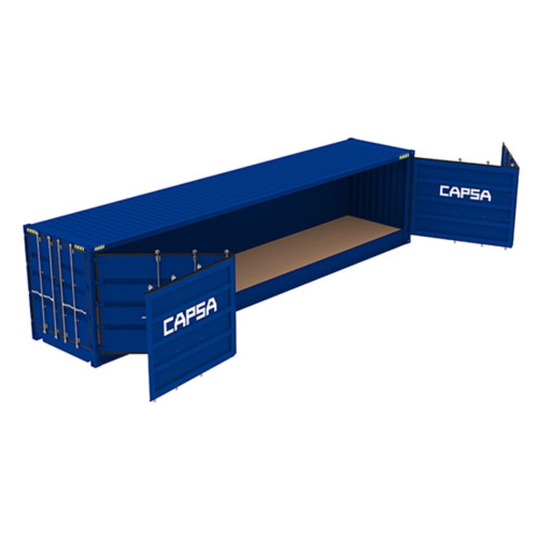 Container 40 pieds High Cube Open Side
