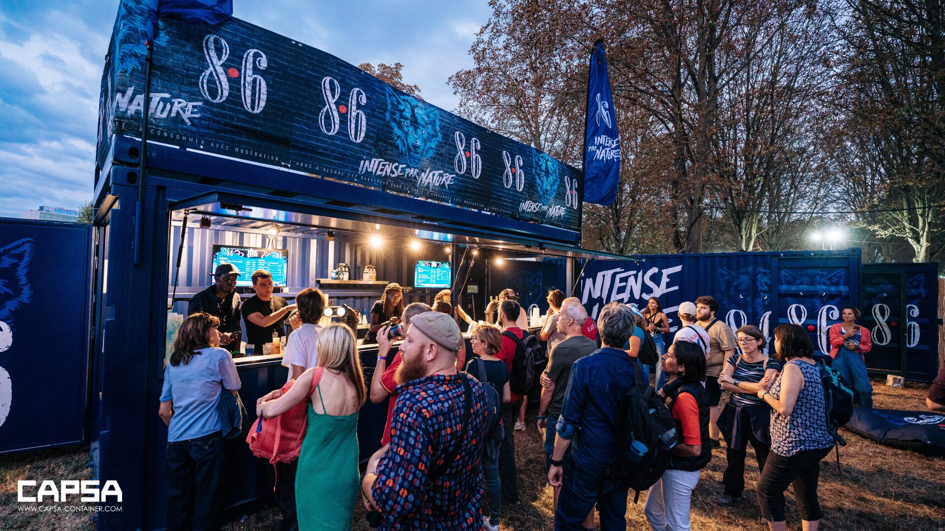 Pourquoi container F&B