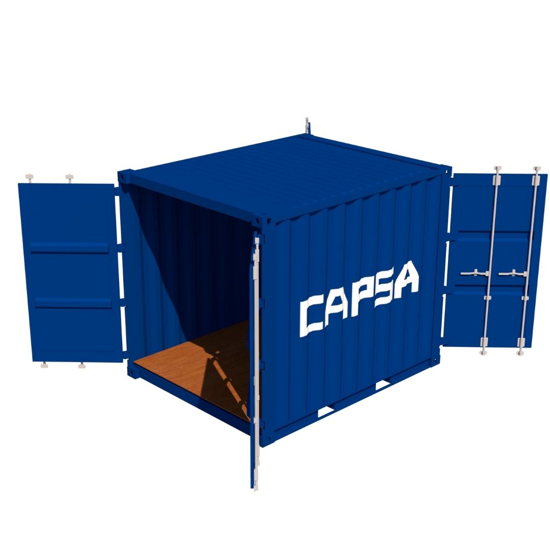 Container 10 pieds DRY Double Door