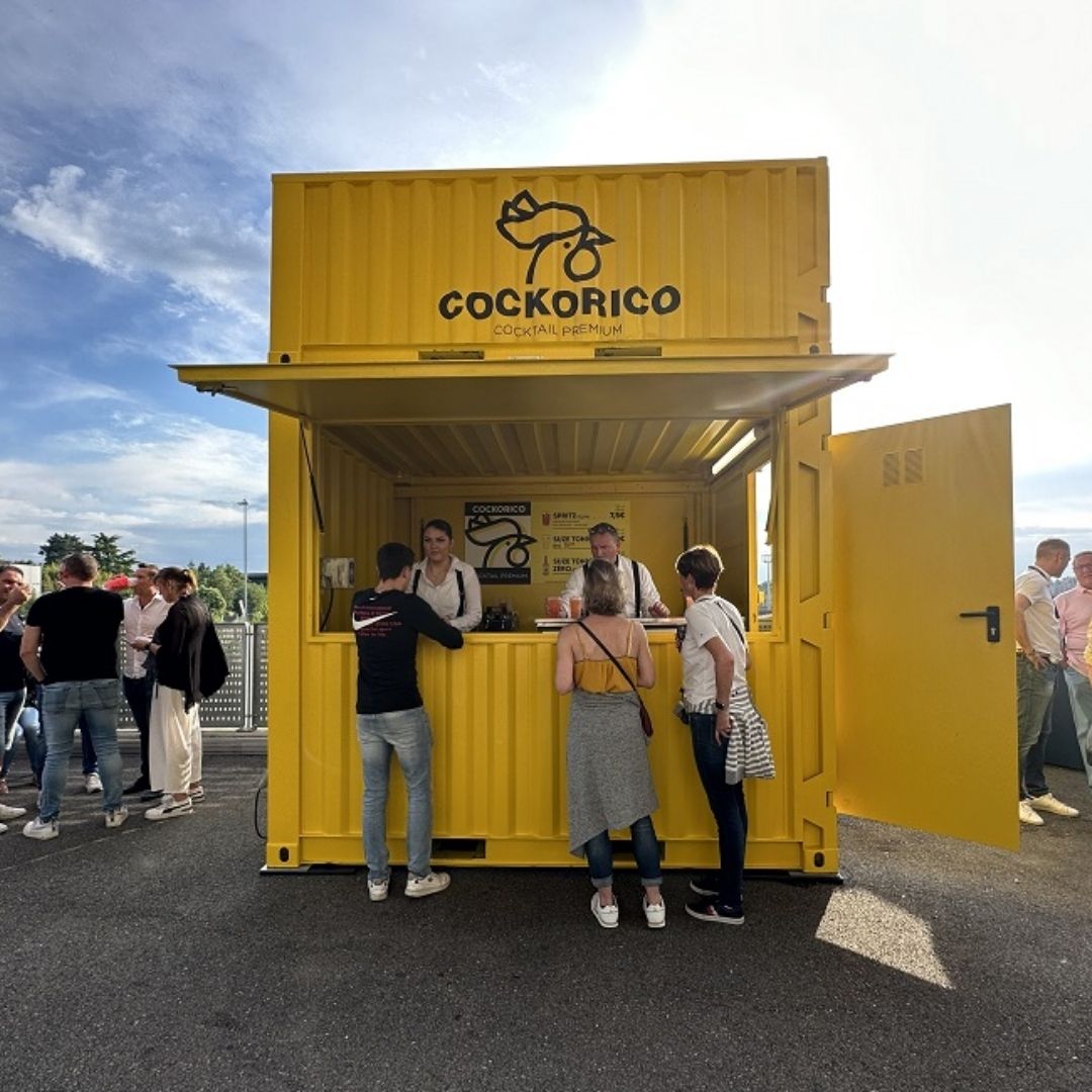 Container bar 10 pieds aménagé Cockorico