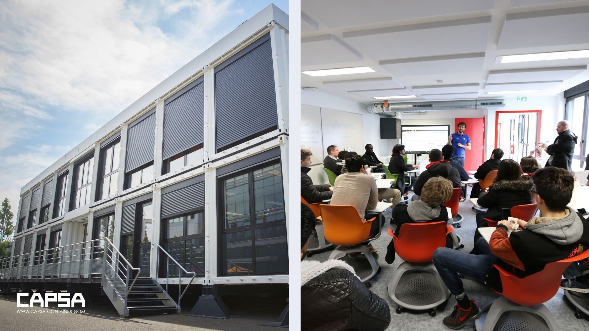 École et centre de formation containers 3