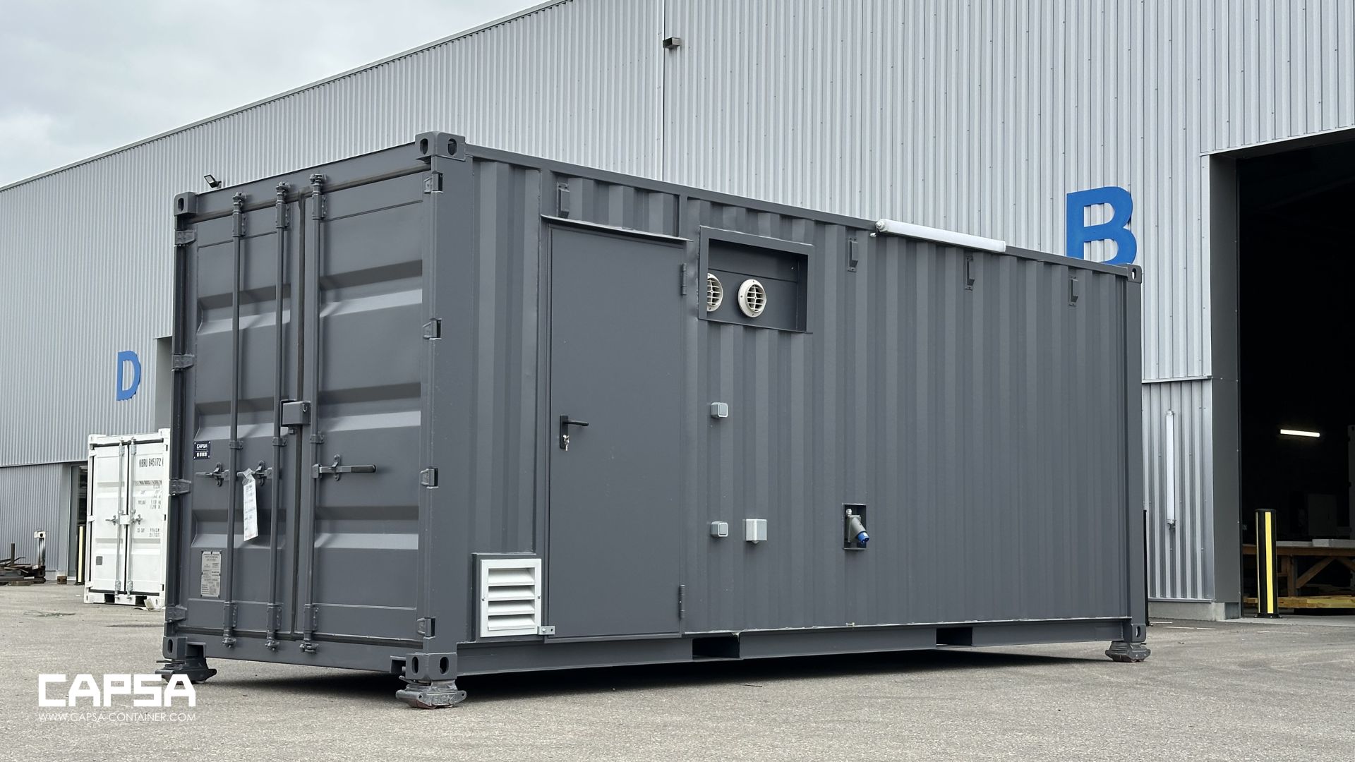 Atelier mobile en container