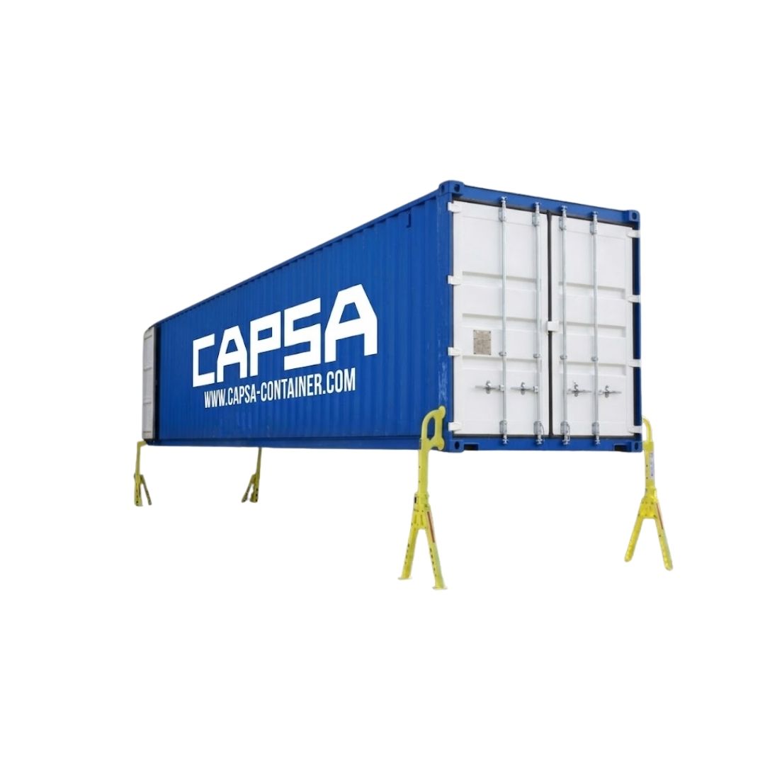 Béquilles pour container