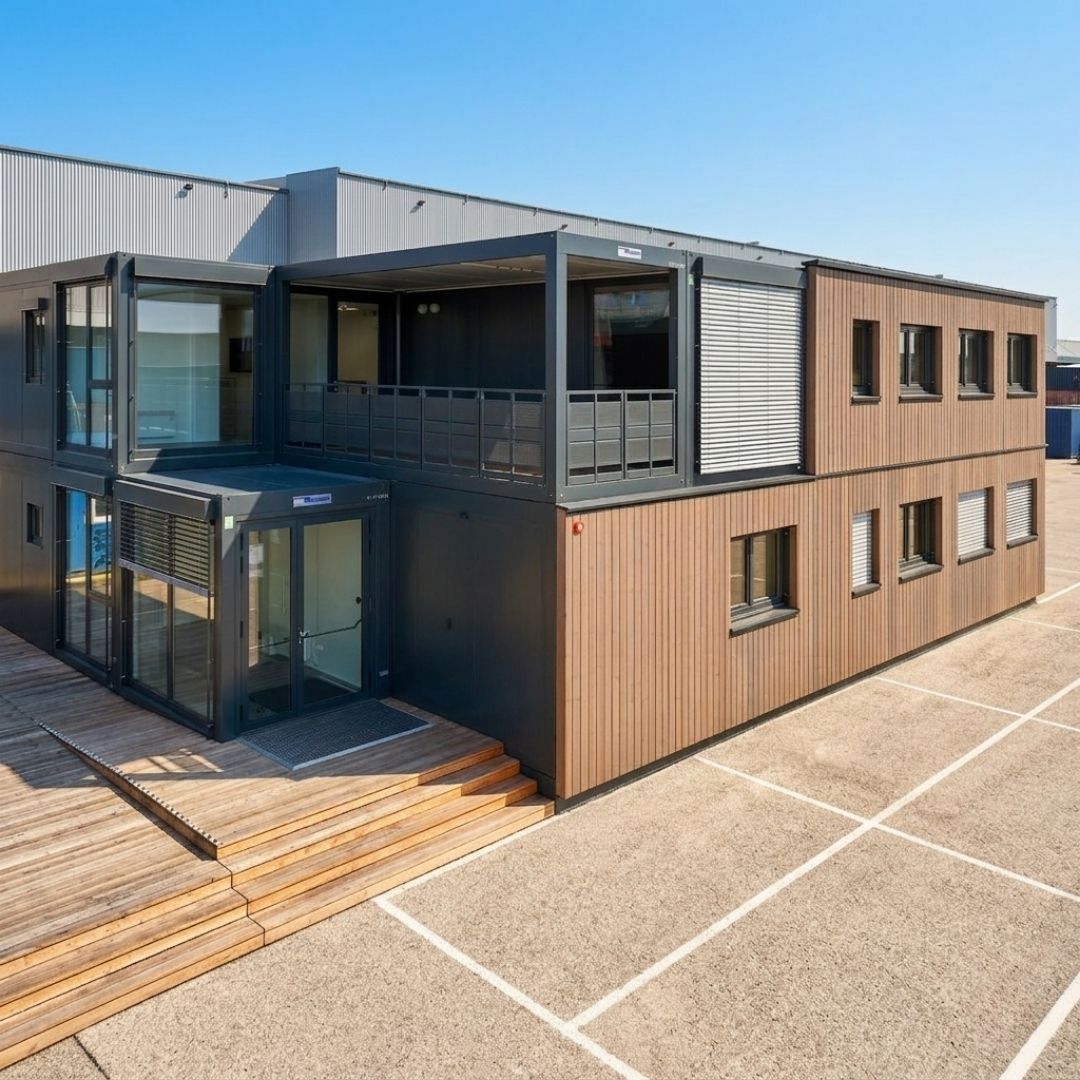 Bureau modulaire exterieur