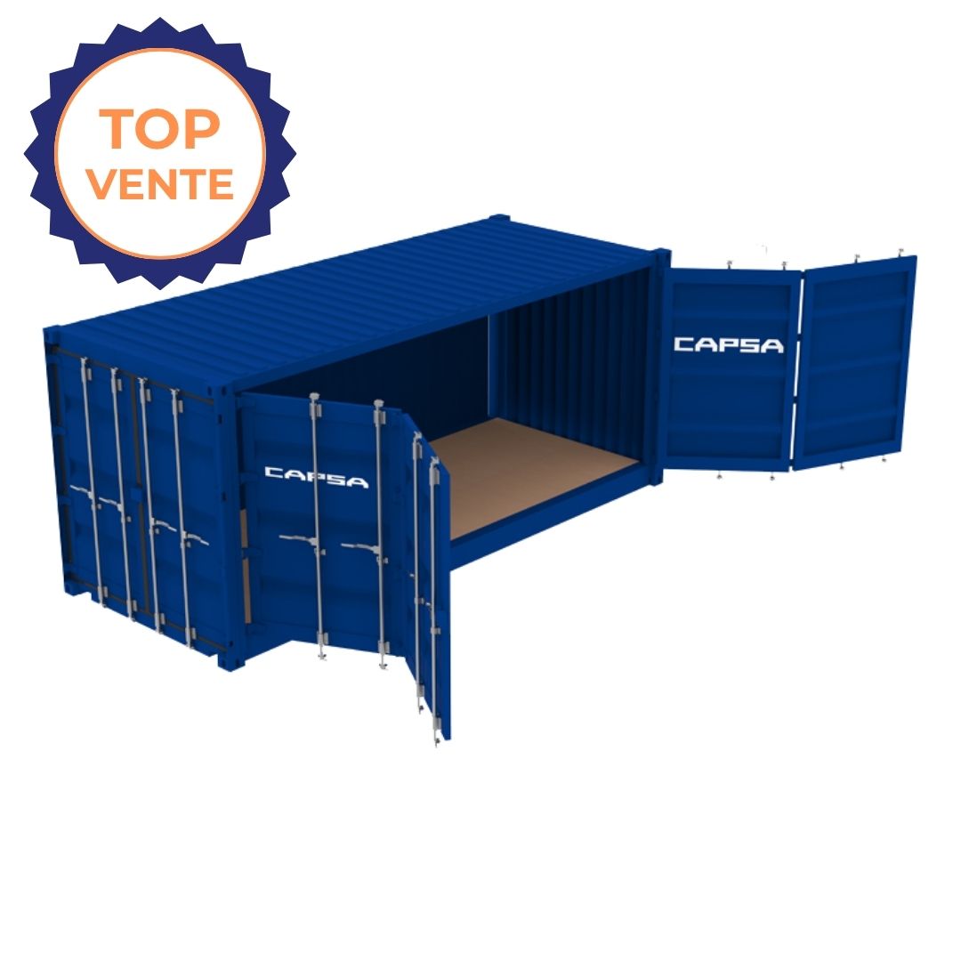 Container 20 pieds DRY Open-Side Top vente