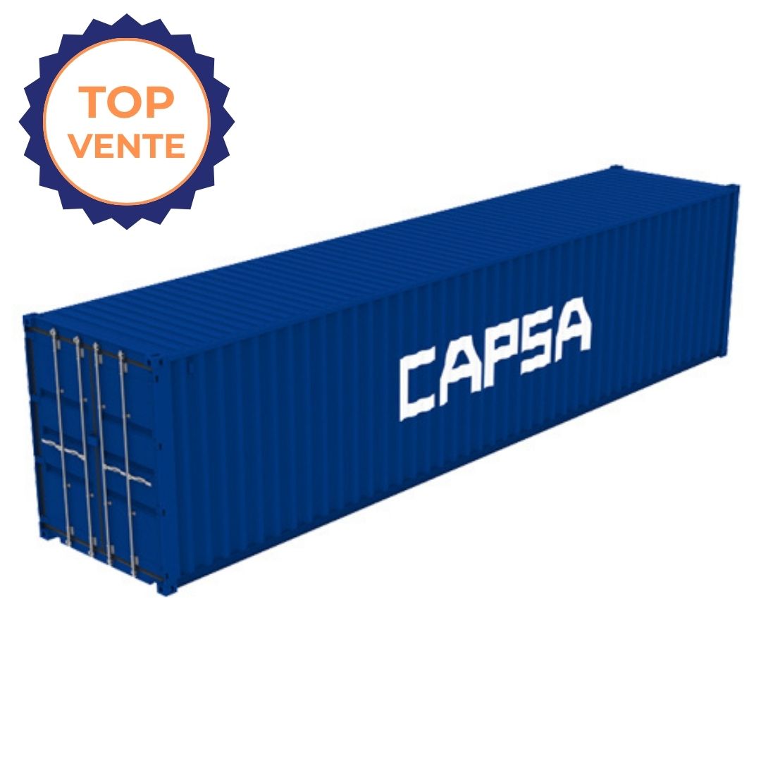 Container 40 pieds High Cube Occasion Top vente
