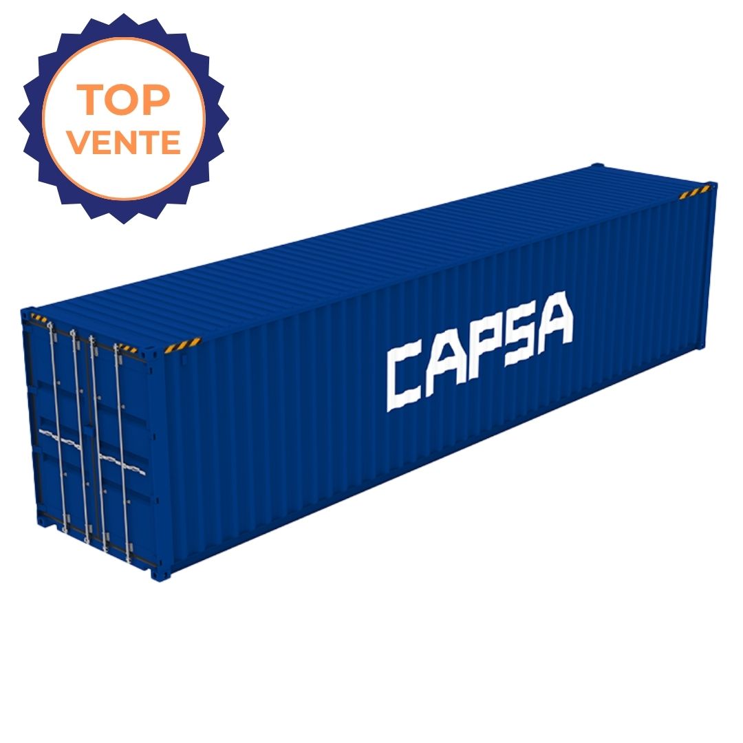 Container 40 pieds High Cube Top vente