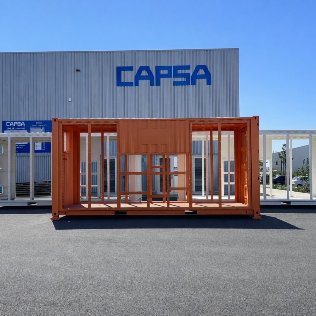 Container banc de charge