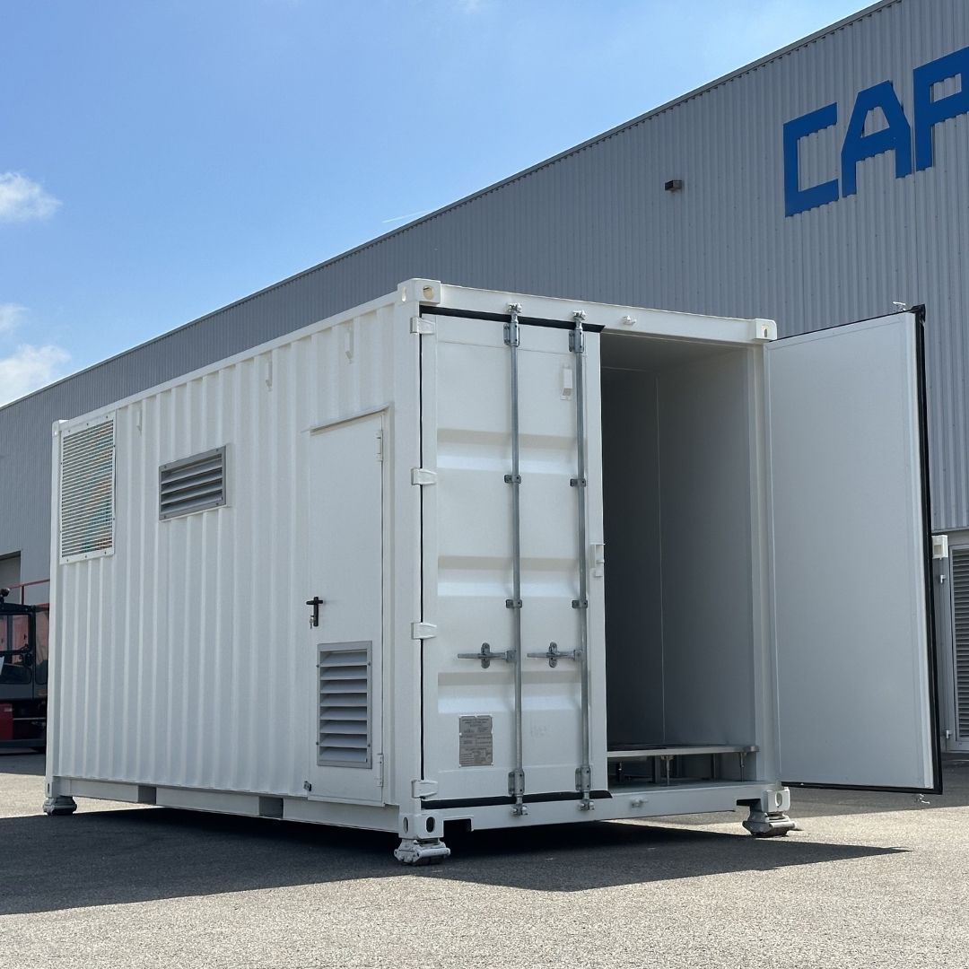 Shelter et container data center extérieur