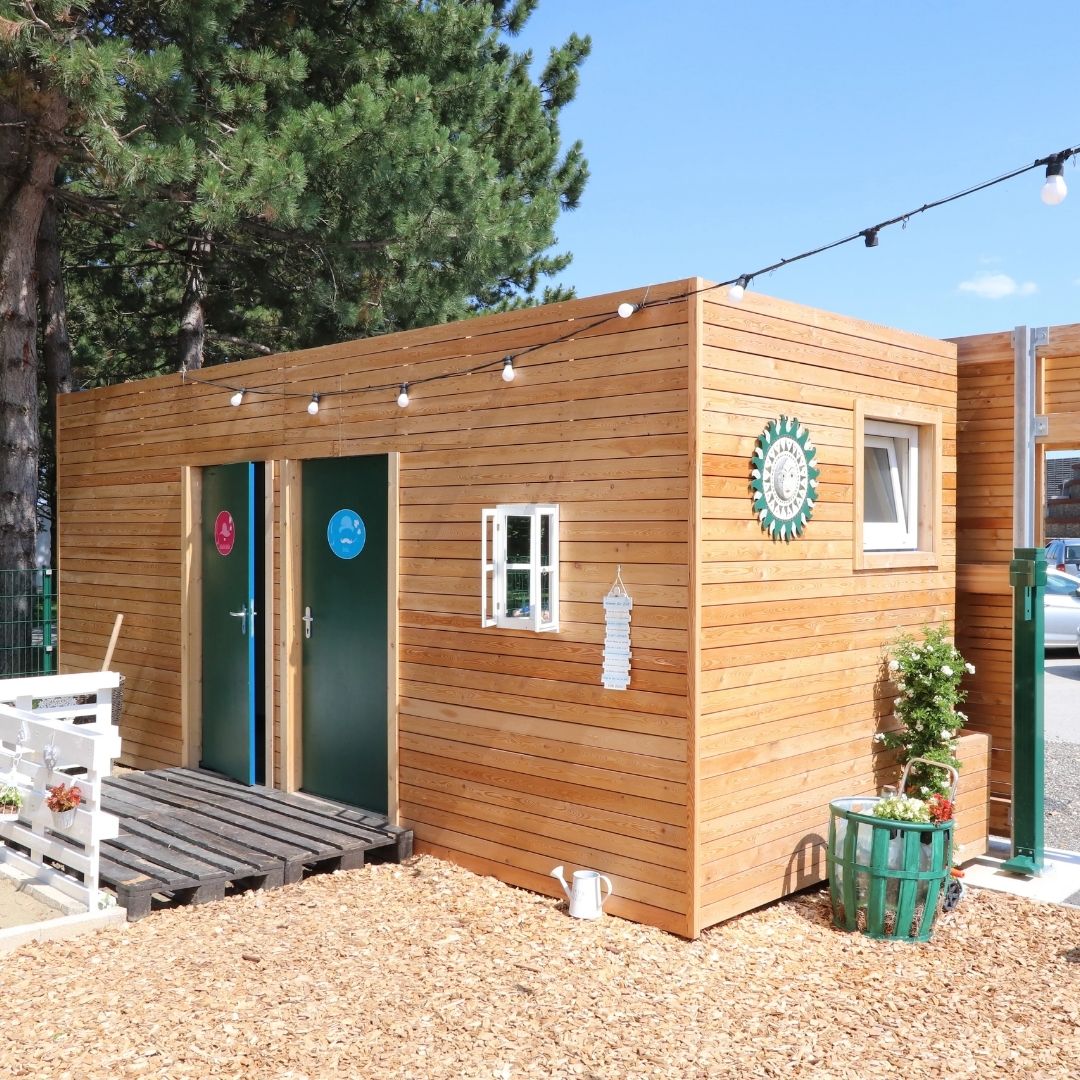 Vestiaire modulaire Extérieur
