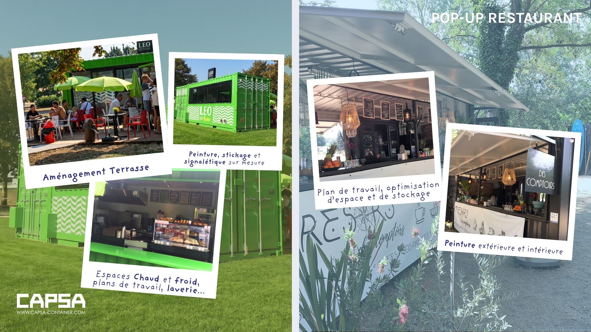 Pop up restaurant