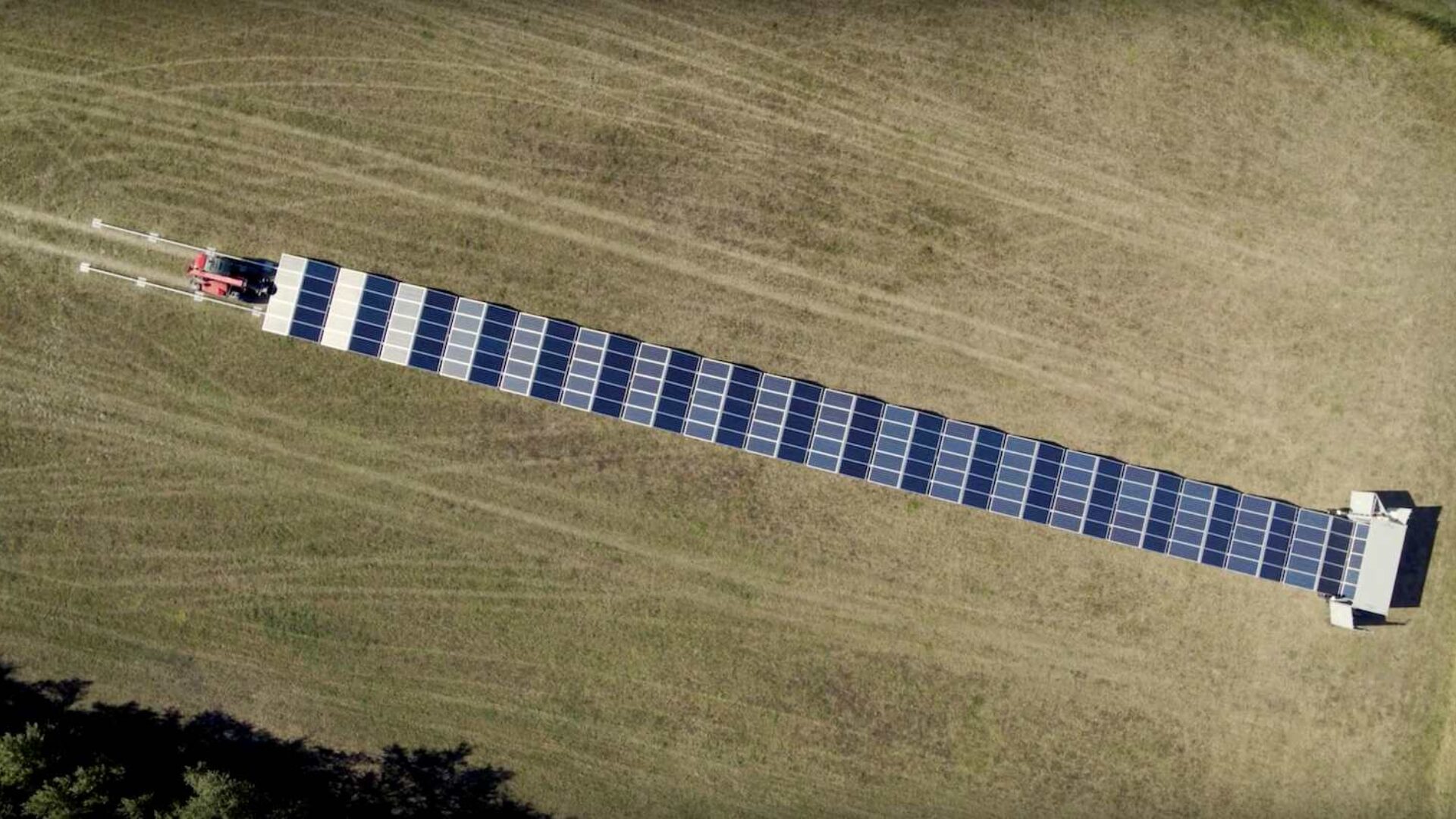 ferme solaire en containers