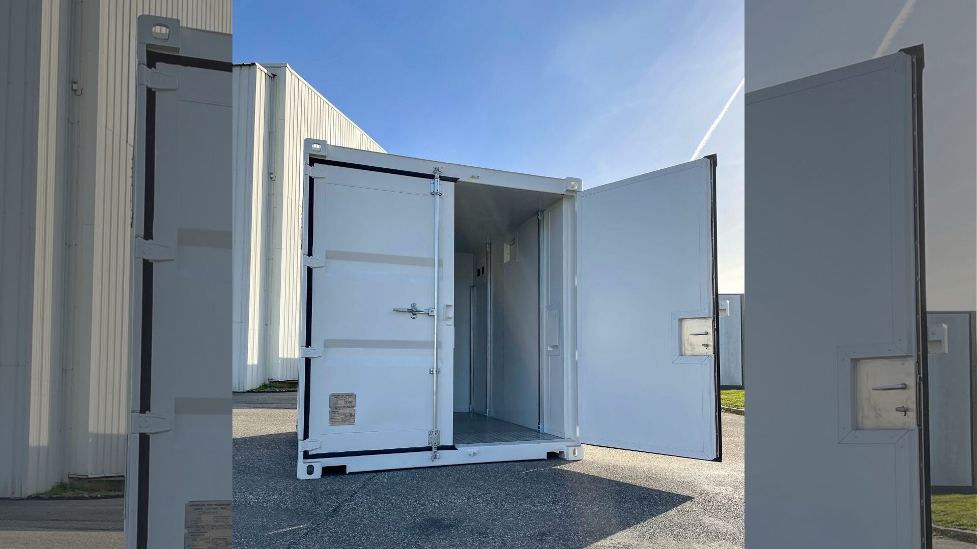 container isolé pour accueillir des batteries 3