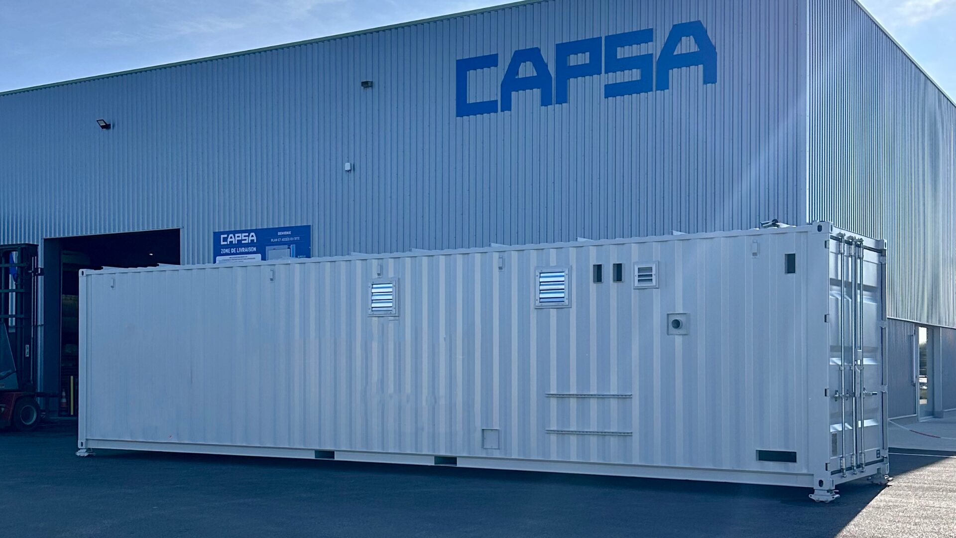 Conteneur biogaz sur mesure
