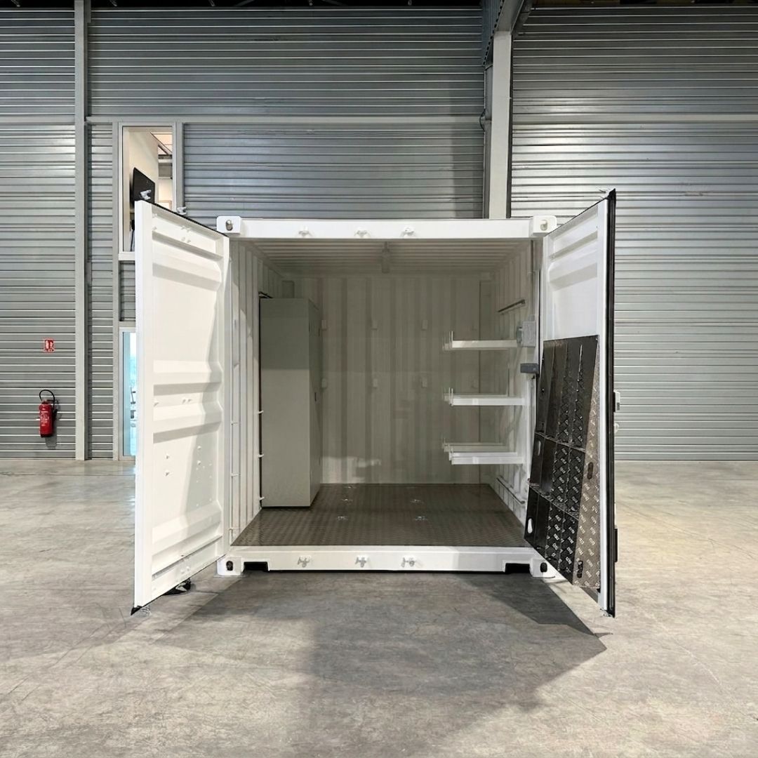 Container d'intervention nucléaire extérieur