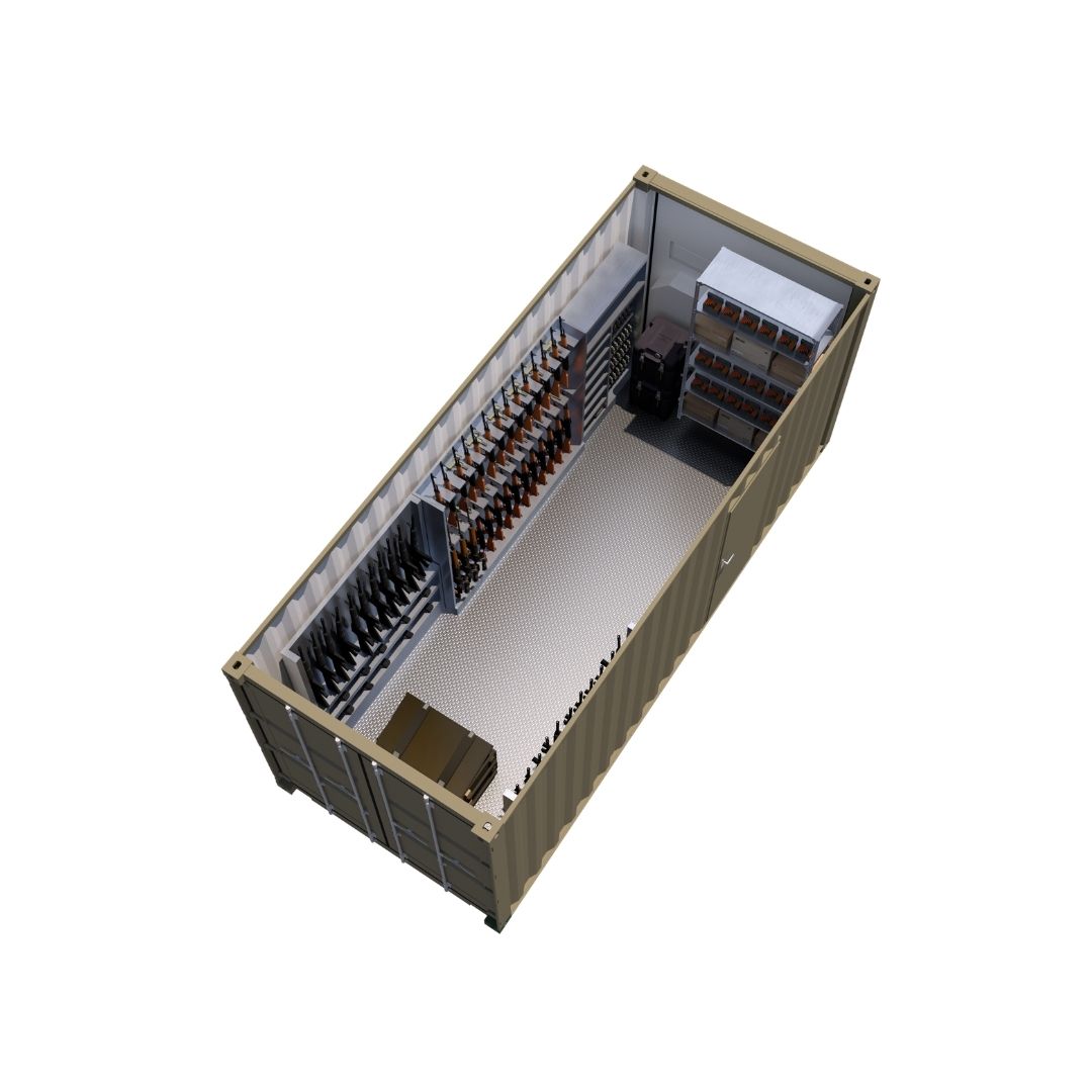 Container munitions & armurerie 6013