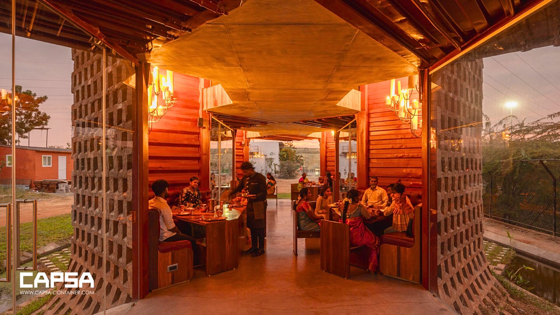 Restaurant Petti par Wallmakers 3