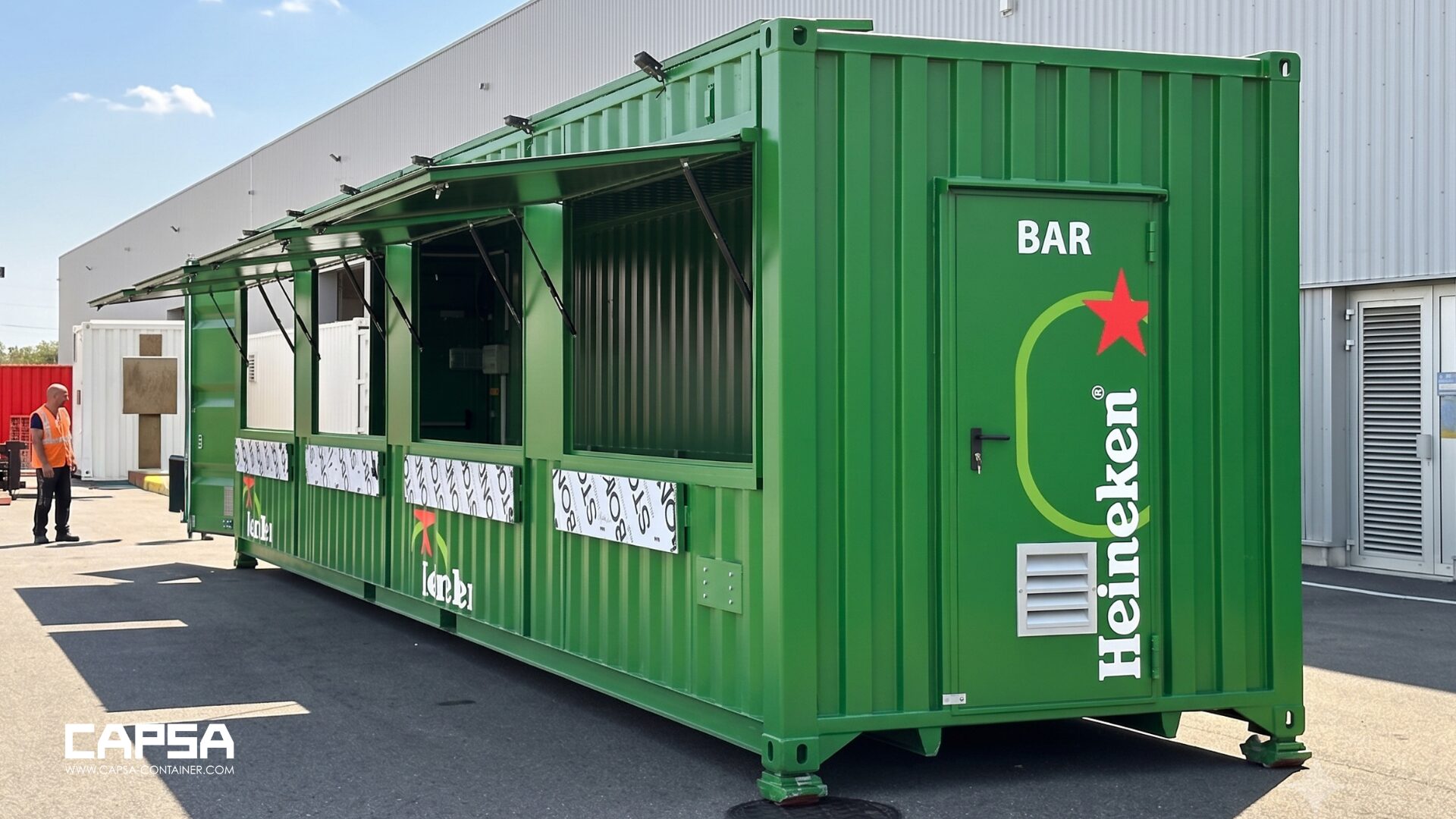 Container bar Heineken
