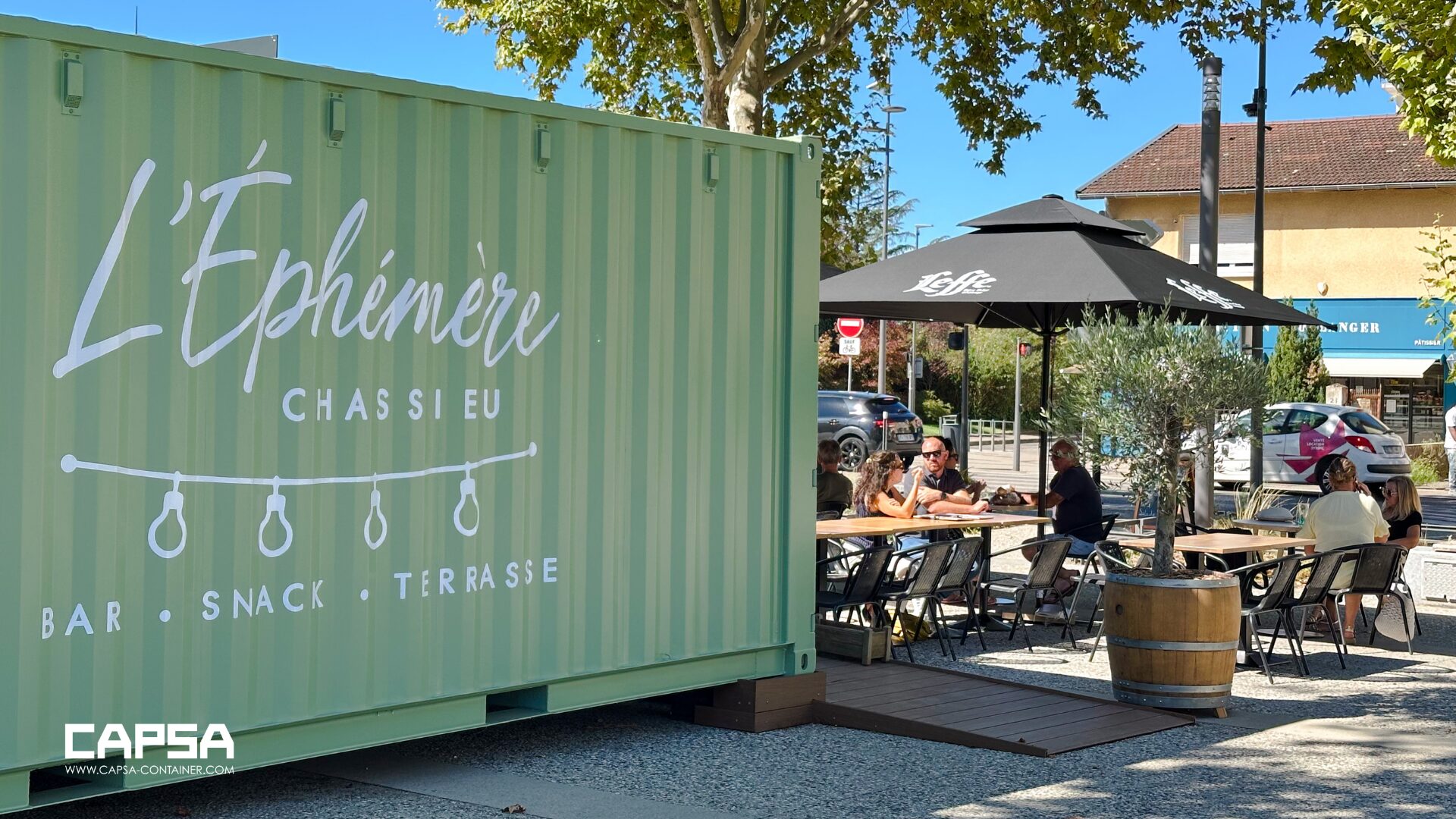 Bar en container L'Éphémère 2