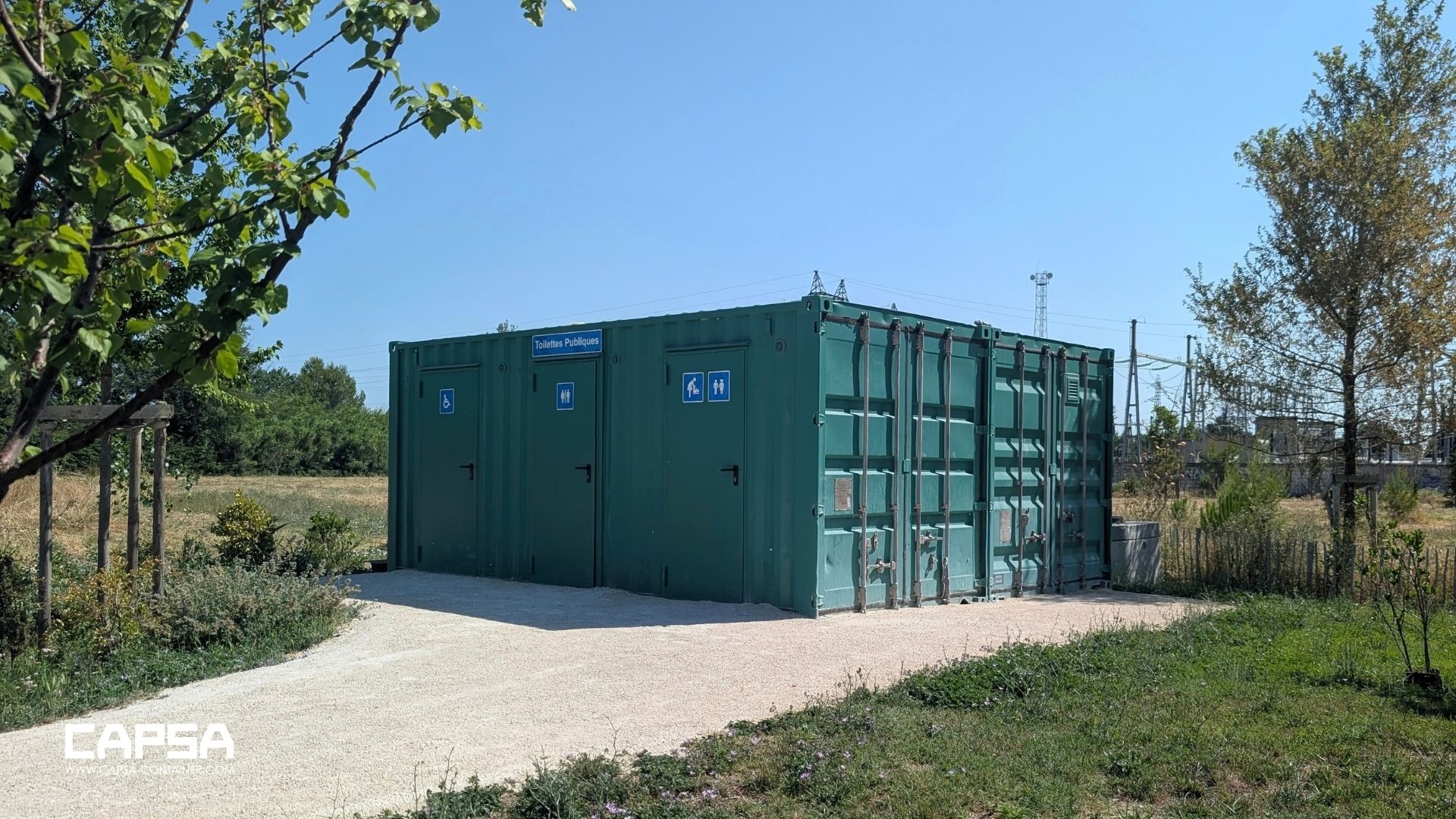Sanitaires en containers 2