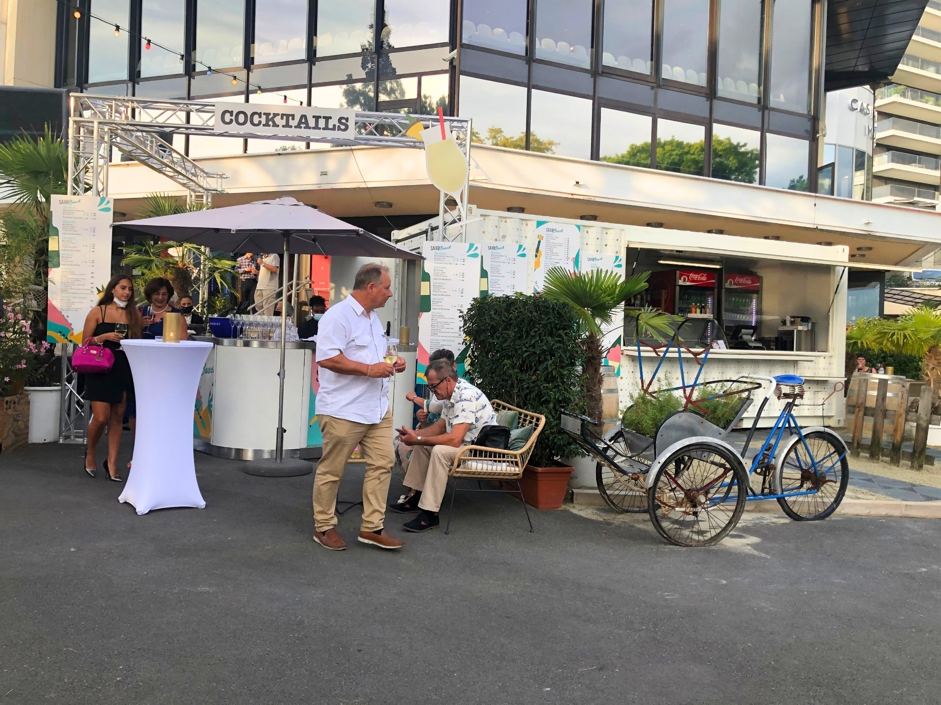 Casino de montreux container bar CAPSA
