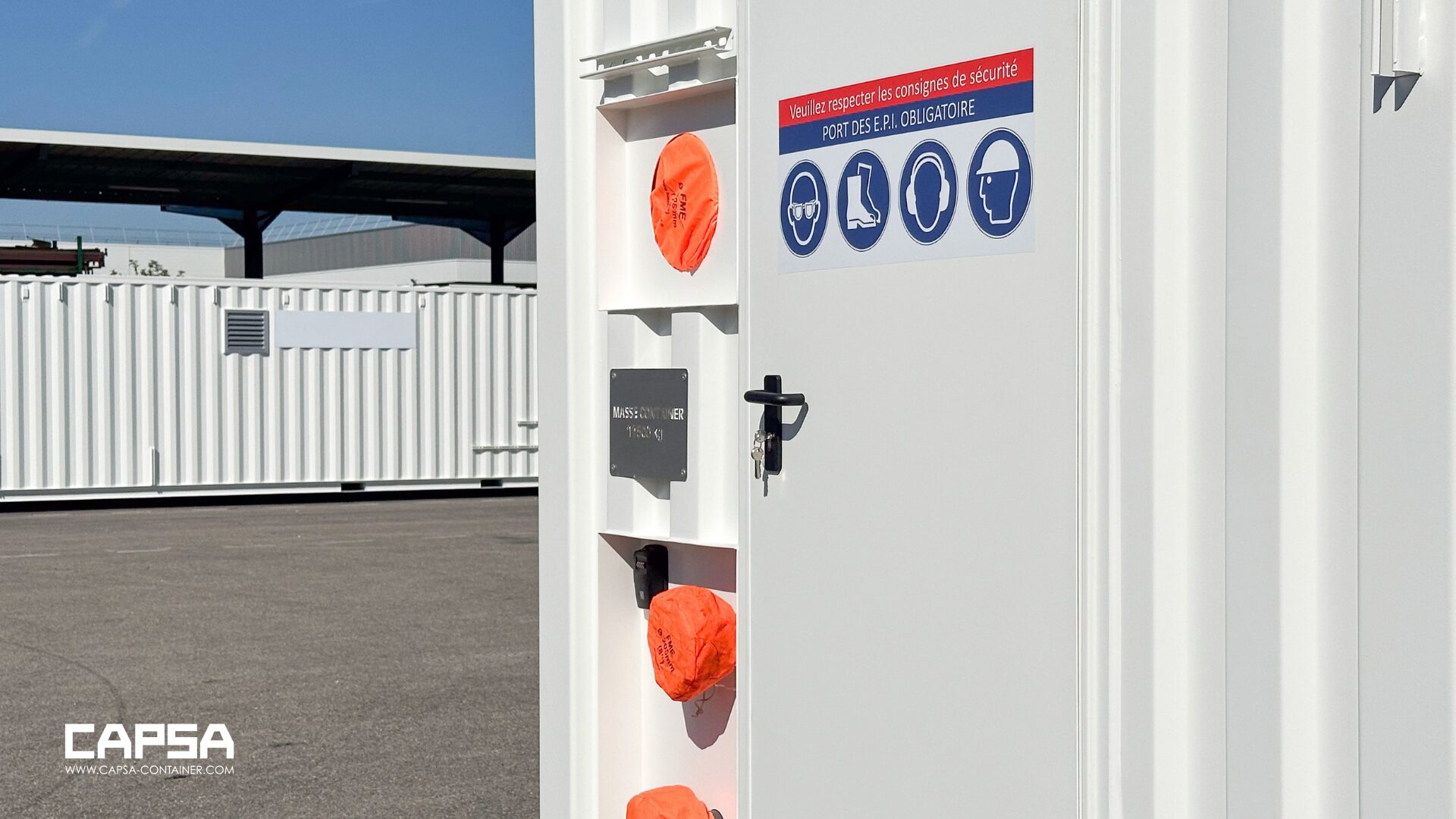 Container pour compresseur