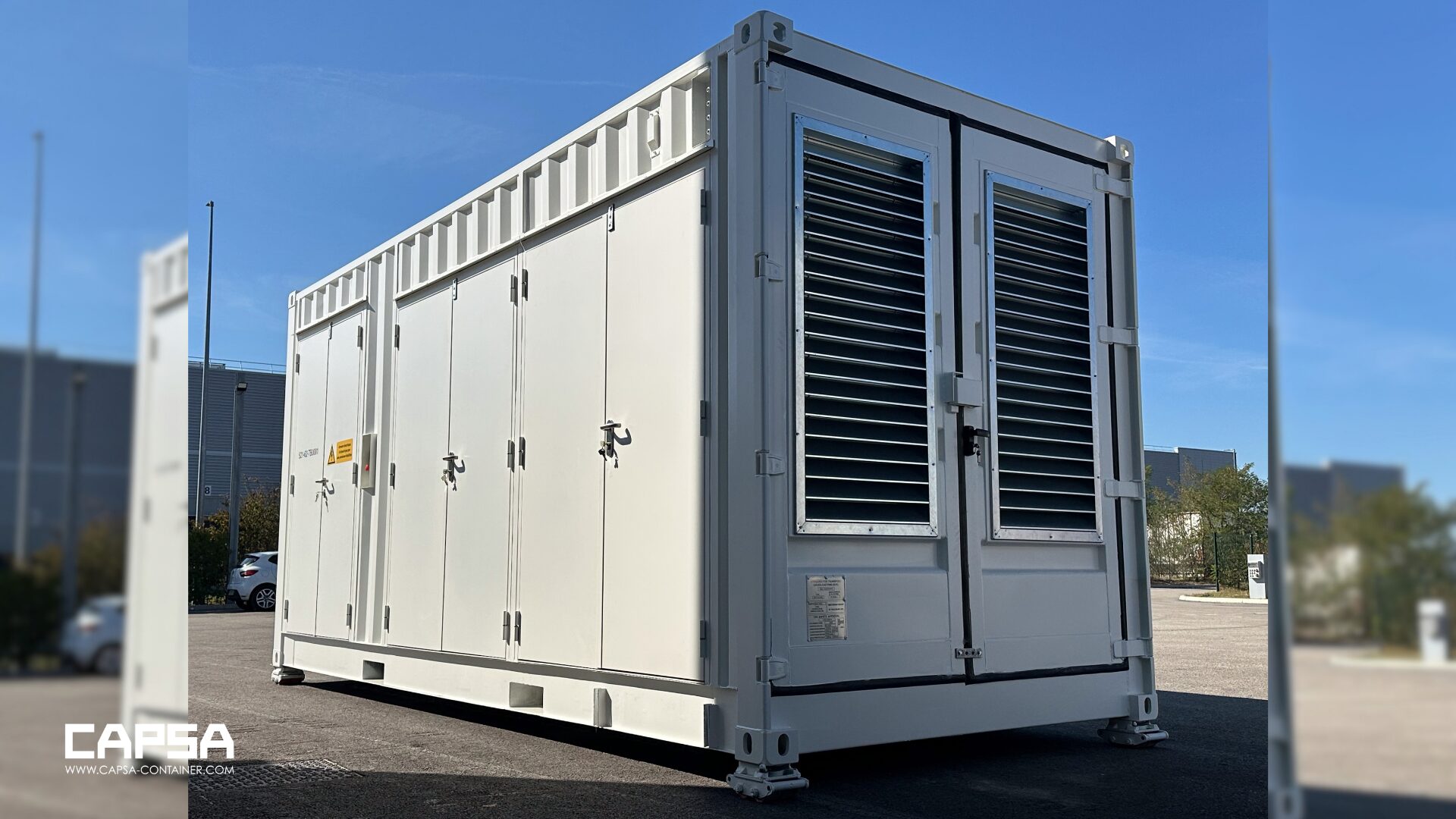 Container pour compresseur