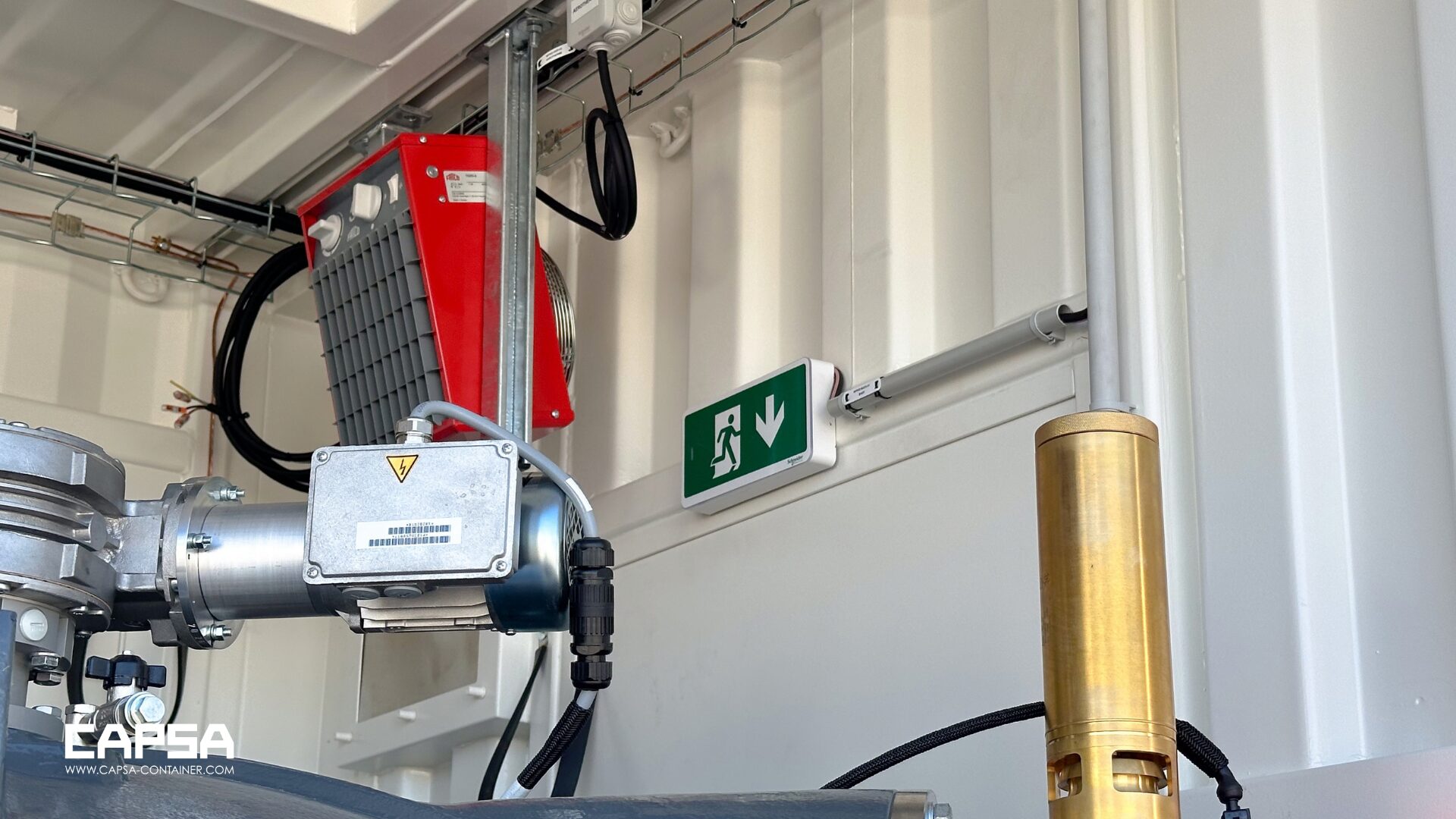 Container pour compresseur
